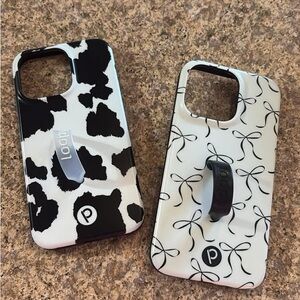 Loopy Case Cow Print and Bow Design Phone Cases iPhone 13 Pro
Like new!!